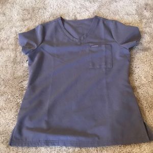 Women’s Jaanuu size XS grey scrub top